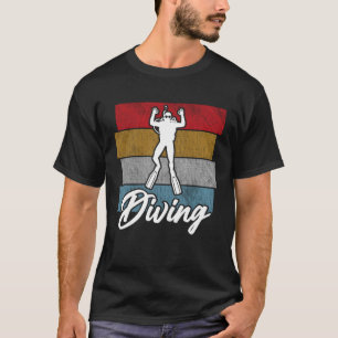 Camiseta Vintage Scuba Divisor Diver 4.