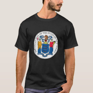 Camiseta Vintage Seal of the State of New Jersey NJ City