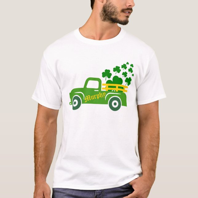 Camiseta Vintage Shamrock Truck (Frente)