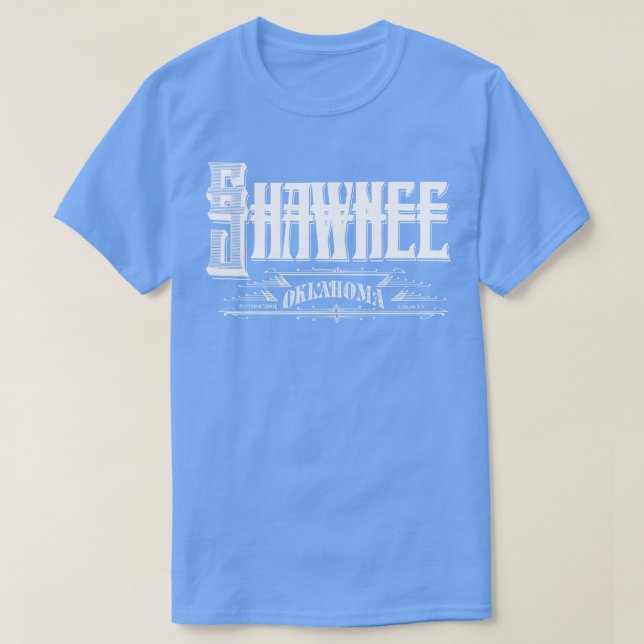 Camiseta Vintage Shawnee OK (Frente do Design)