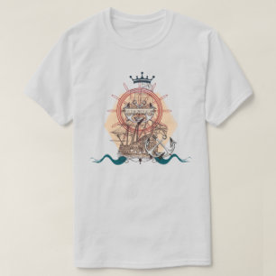 Camiseta Vintage Ship