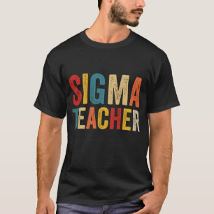 Camiseta Vintage Sigma Professora Engraçado Memórias Amante