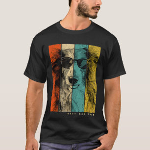 Camiseta Vintage Silken Windhound Pais Homens Mulheres