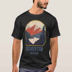 Camiseta Vintage Silverton Colorado CO Mounties Hike Hikin