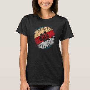 Camiseta Vintage - Símbolo Mason Guild Do Camador De Tijolo
