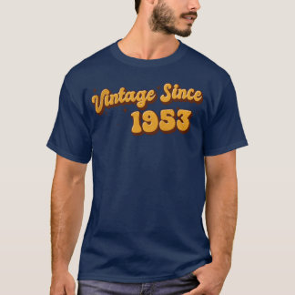 Camiseta Vintage since 1953 70 Year of Perfection 70th