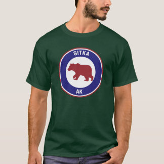 Camiseta Vintage Sitka Alaska Oversized