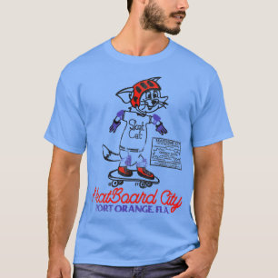 Camiseta Vintage SkatBoard City Port Orange Fla Park