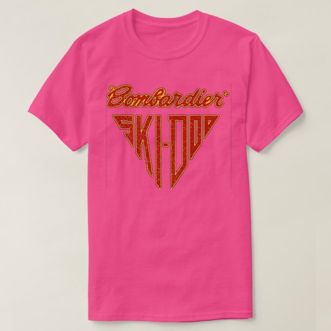 Camiseta Vintage Ski Doo (Frente do Design)