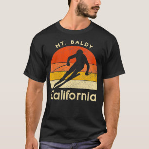 Camiseta Vintage Skiing Mt Baldy California VNeck