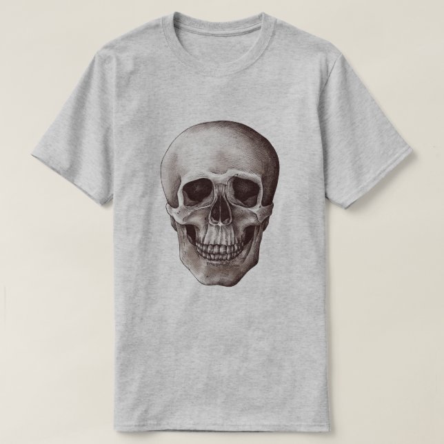 Camiseta Vintage Skull (Frente do Design)