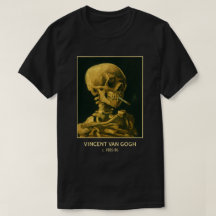 Vintage Skull Smoking - Simples inspiração de Van 