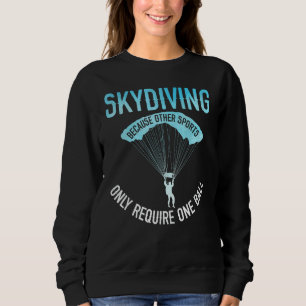 Camiseta Vintage Skydiving Funny Skydiver Oferece Paraquedi