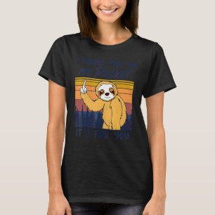 Camiseta Vintage Sloth Tee que encontrei no bolso é F