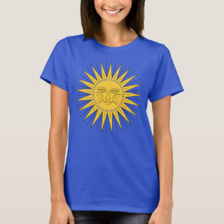 Camiseta Vintage Smiling Sun