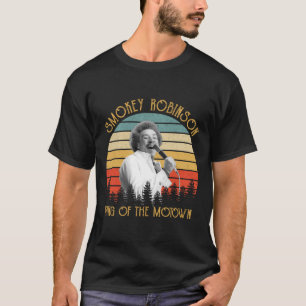 Camiseta Vintage Smokey Robinson O Rei De Motown