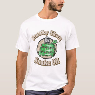 Camiseta Vintage Sneaky Skull Cobra Oil