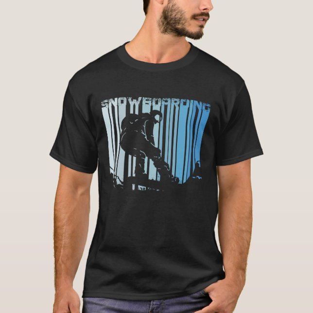 Camiseta Vintage Snowboard (Frente)