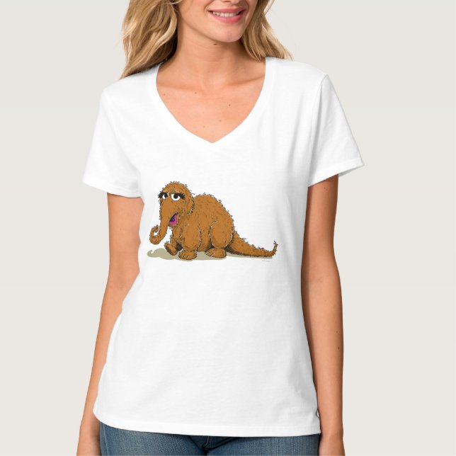 Camiseta Vintage Snuffleupagus (Frente)