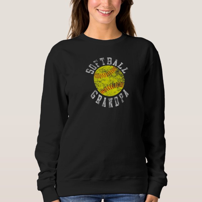 Camiseta Vintage Softball Vovô (Frente)