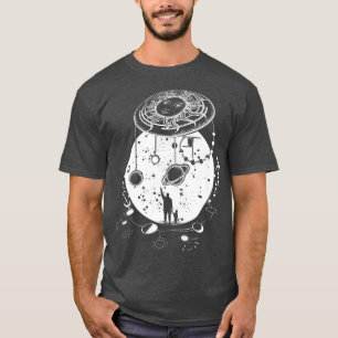 Camiseta Vintage Solar System Astronomy Science Padre e