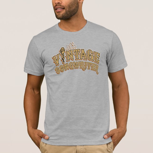 Camiseta Vintage SongWrite Modern Musical (Frente)