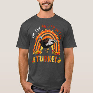 Camiseta Vintage, sou o pai da lei, a Turquia cai no arco-í