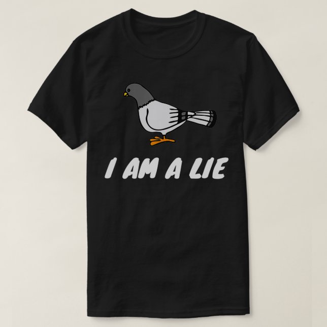 Camiseta Vintage, Sou Um Pássaro Mentiroso, Arent, Espiões  (Frente do Design)