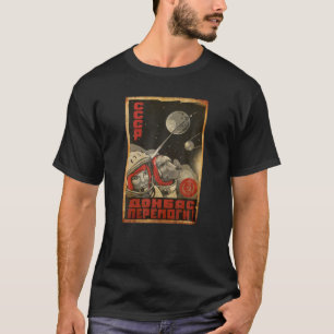 Camiseta Vintage soviético URSS CCCP Rússia Propaganda, C
