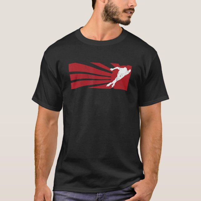 Camiseta vintage Speed Skat Speed skater (Frente)