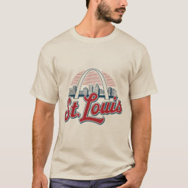 Camiseta Vintage St. Louis Gateway Arch, Iconic Pride