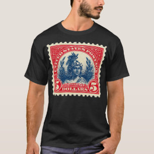 Camiseta Vintage Statue of Freedom 1923 - Carimbo de Carimb