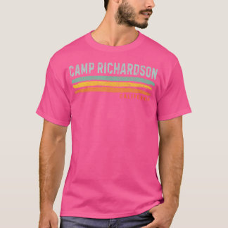 Camiseta Vintage Stripes Camp Richardson Ca