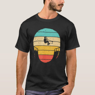 Camiseta Vintage Stunt Patinetes Arte Para Homens Mulheres