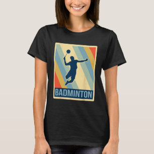 Camiseta Vintage Style Badminton T Shirt