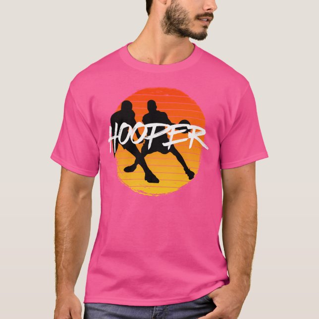 Camiseta Vintage Style Basball Hooper Sunset (Frente)