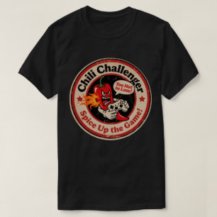 Camiseta Vintage Style Cartoon Chili com Gamer de Controlad