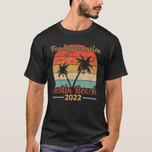 Camiseta Vintage Style Family Vacation 2022 Florida Destin