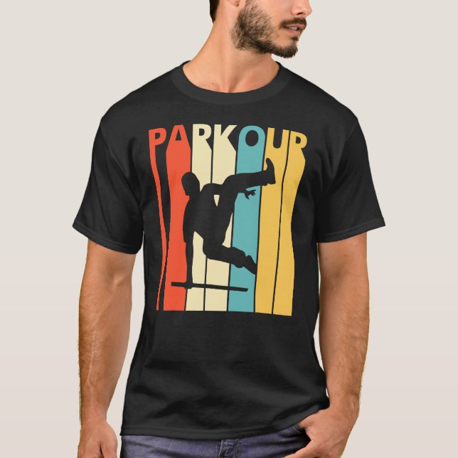 Camiseta Vintage Style Parkour (Frente)
