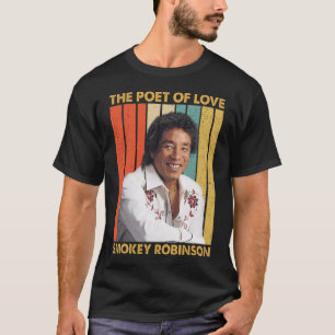 Camiseta Vintage Style Smokey Robinson - O Poeta Do Amor