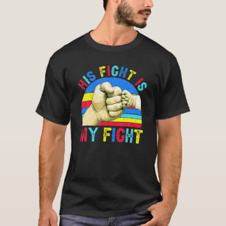 Camiseta Vintage Sua Luta É Minha Luta Contra O Autismo Sen
