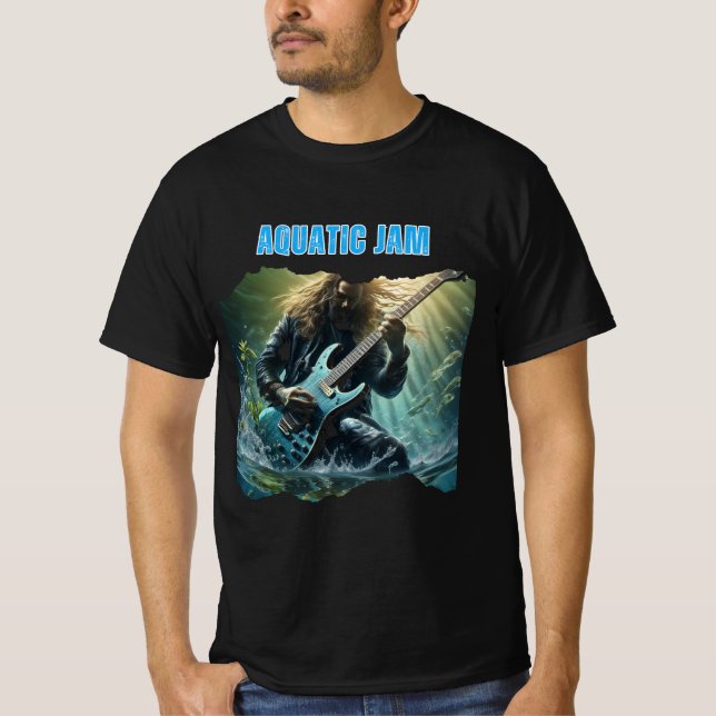 Camiseta Vintage Summer Aquatic Jam (Frente)