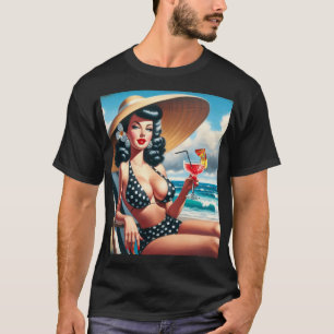 Camiseta Vintage Summer Pin Up