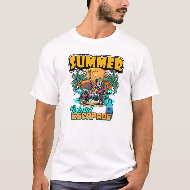 Camiseta vintage SummerT-Shirt (Frente)