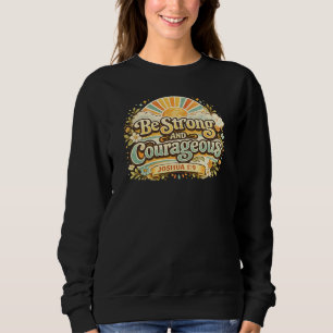 Camiseta Vintage Sunburst Floral Fé Cristã Para Mulheres