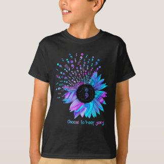 Camiseta Vintage Sunflower Floral Suicídio Awaren
