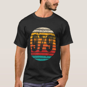 Camiseta Vintage Sunset 979 Código de área