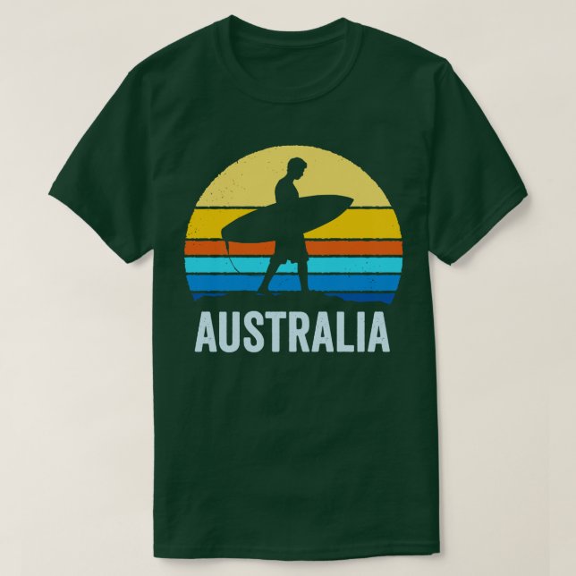 Camiseta Vintage Sunset Áustria (Frente do Design)