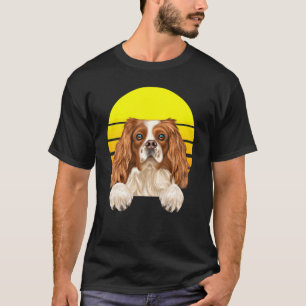 Camiseta Vintage Sunset English Toy Spaniel Dog