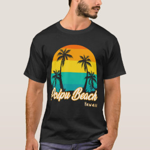 Camiseta Vintage Sunset Poipu Beach Kauai Hawaii Summer Vac